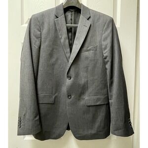 Banana Republic Men's 40s Slim Fit 100% Wool 2-Btn Sportcoat Blazer Classic Prep